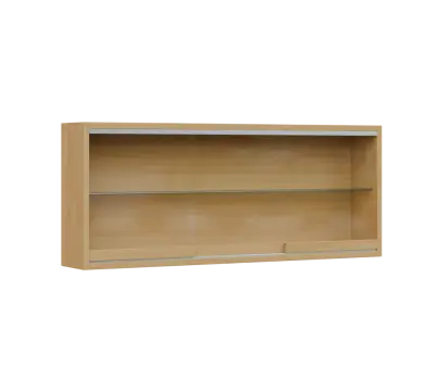 RE VT - 400 vitrína, 400x1000x150, javor horský